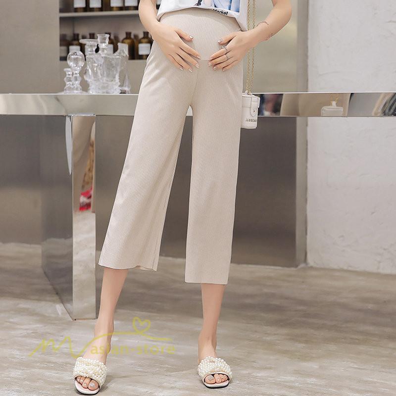 パンツ レギンス | マタニティ レディース パンツ ボトムス 9分丈 おしゃれ マタニティパンツ 無地 きれいめ おしゃれ 大きいサイズ サマー 春 日常感 お出かけ マタニティウェア