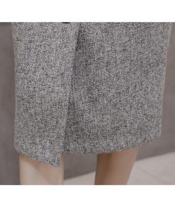 在庫ある | 短納期巻きスカート タイトスカート ハイウエスト 膝下丈スカート ビジネススカート フォーマルオフィス ラシャスカート エレガント OL 通勤 着痩せ フェミニン