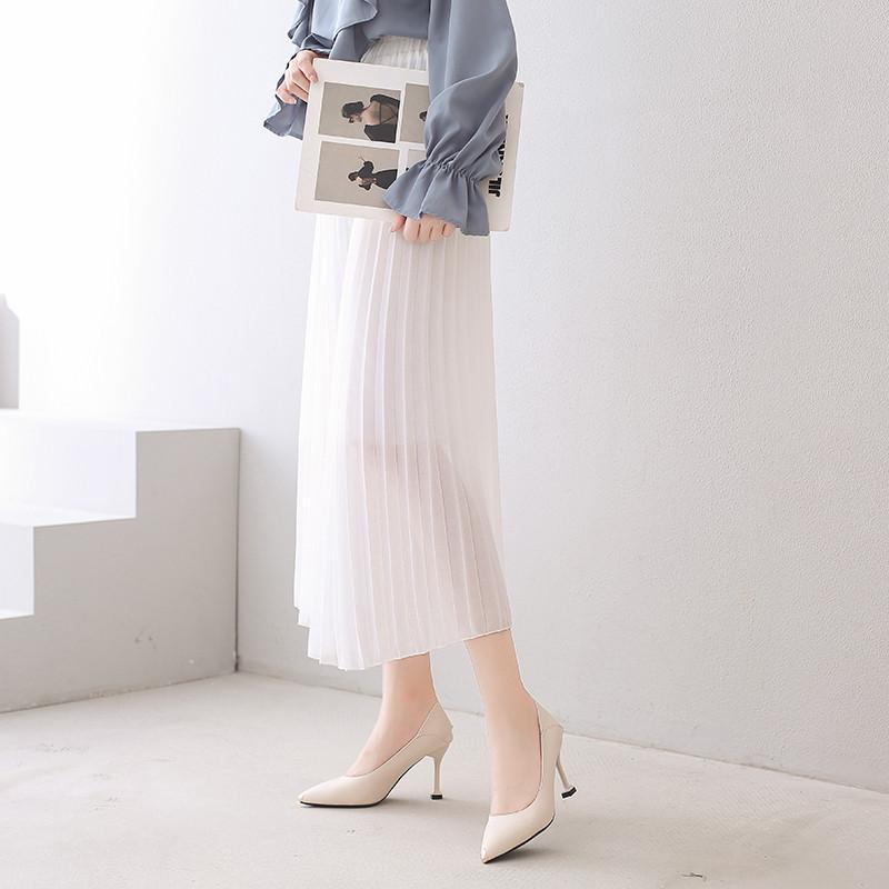 パンプス | ポインテッドトゥピンヒール 紐なし スリップオン ミドルヒール 黒 柔らか 滑り止めソール シューズ 30代40代 レディース 靴 オフィス