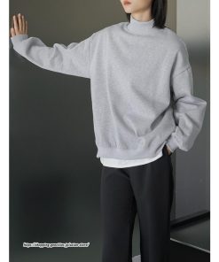 パーカー | 裏起毛トレーナー レディース スウェット トップス ボリューム感 ビッグシルエット オーバーサイズ あったか トレーナー 無地 秋冬 軽い しっとり