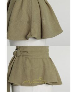 シャツ・ブラウス | ブラウス トップス ノースリーブ レディース tシャツ タンクトップ ベルト付き 広い裾 フレア裾 涼しい 涼感 体型カバー ゆったり 綿麻 夏 おしゃれ 大人 無地