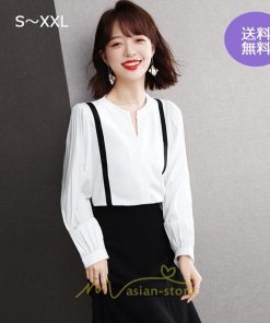 シャツ・ブラウス | ブラウス レディース シャツ 長袖 オフィス フォーマル スーツ インナー 白 シフォン ビジネス 着痩せ お仕事 通勤 高級感 上品 おしゃれ OL
