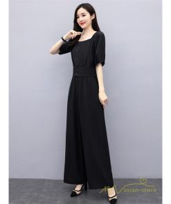セットアップ | スーツ レディース 半袖 ブラウス パンツ 2点セット 上下 ロングパンツ ワイドパンツ ボトムス 大きいサイズ カジュアル レディース ゆったり