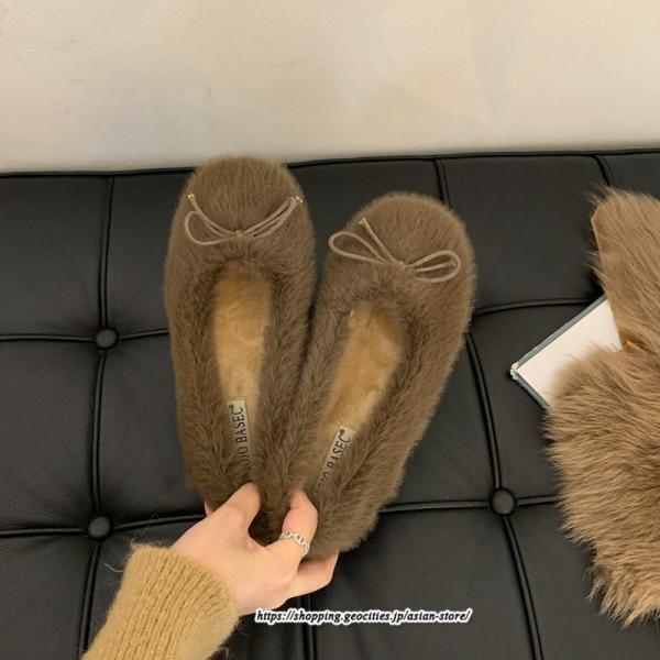 ローファー | モカシン パンプス レディース 高品質 痛くない フラット スリッポン ボア ファー フラット おしゃれ 秋 痛くない ふわふわ 柔らかい 歩きやすい 冬