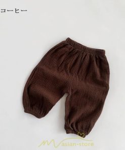 衣装 服 | 子供服 パンツ ベビー ズボン 保育園 男の子 女の子 男女兼用 子ども服 こども服 夏 カジュアル キッズ コットン 2022年新作 長ズボン 韓国風