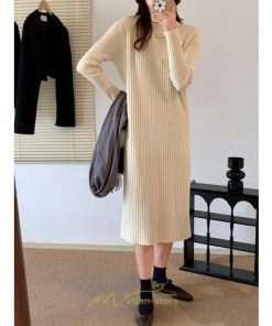 ニットワンピース | レディース 冬 きれいめ ニットフレア ロング おしゃれ 秋冬 送料無料 20代30代40代50代 可愛い おしゃれ 同窓会 通勤 女子会 デート