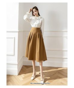 スカート | ロング丈 ミモレ丈 フレアロングAライン通勤 20代 30代 40代 50代 コーデ 着痩せ 高見え 送料無料 きれいめ