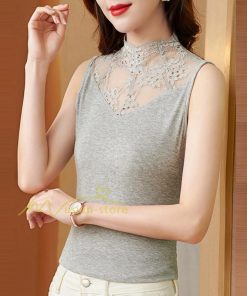 キャミソール タンクトップ | タンクトップ レディース おしゃれ 夏 ノースリーブ カットソー レース付き 20代30代40代50代 ママ インナー カジュアル カシュクール お出かけ 快適 着痩せ