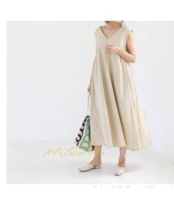 マキシ | ロングワンピース ワンピース ロングワンピ レディース マキシ丈 ワンピ ノースリーブ 体型カバー 無地 ゆったり バックボタン おしゃれ 20代30代40代 きれいめ