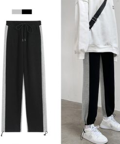 クロップドパンツ | 韓国ファッション スウェット パンツ 秋