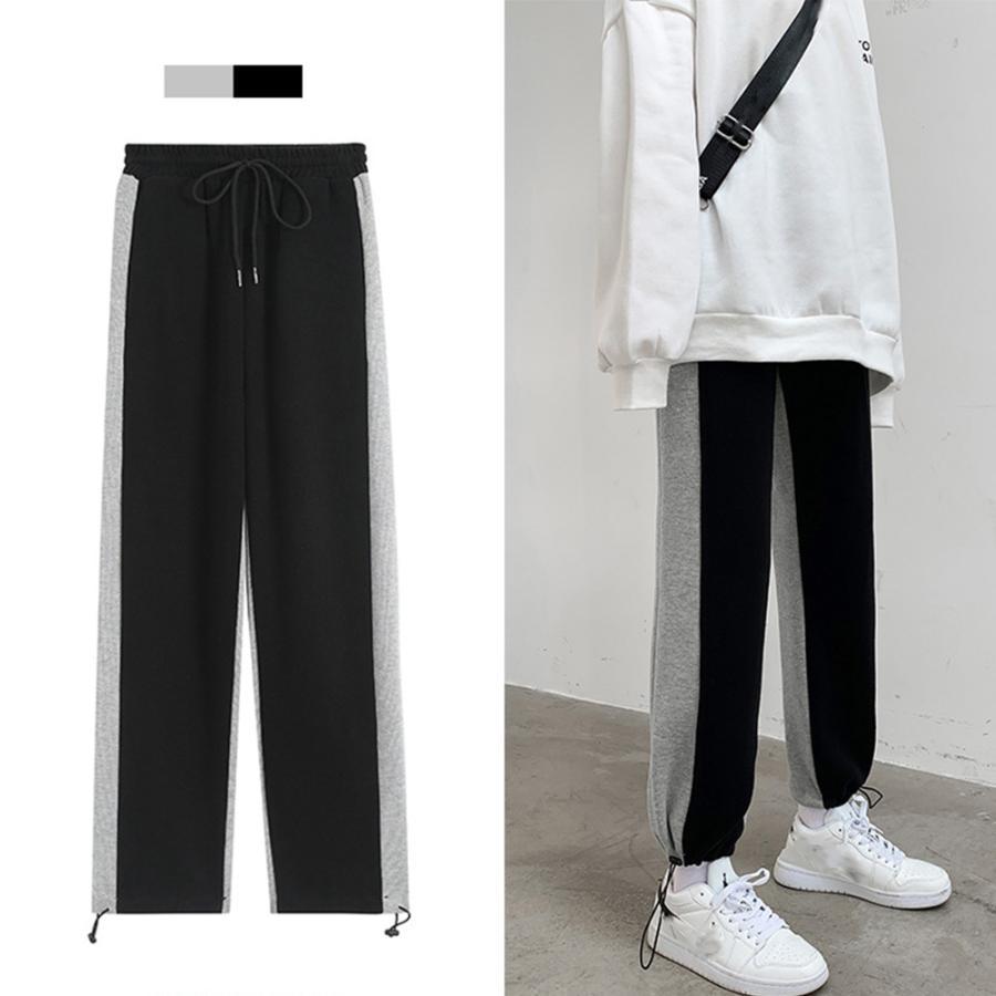クロップドパンツ | 韓国ファッション スウェット パンツ 秋