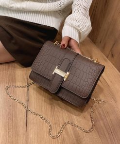 ショルダーバッグ | クロコ型押 レディース