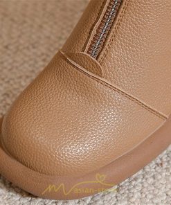 ショートブーツ | ブーツ レディース 厚底靴 疲れない 歩きやすい おしゃれ ファスナー 美脚 太ヒール カジュアル 通勤 高級感 個性的 通学 お出かけ 旅行