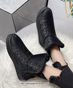 ブーツ | ムートンレディース 靴 スノーシューズ ショートもこもこ ボア シューズ 秋冬 あったか 歩きやすい 防寒 2022新作 シューズ