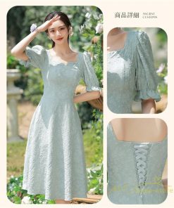 大人 | パーティードレス 結婚式 40代 20代 ミモレ丈 袖あり 長袖 韓国風 フォーマルドレス ワンピース お呼ばれ 二次会 エレガント 披露宴 女性 謝恩会 上品