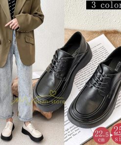 ローファー | レディース 痛くない ローヒール 楽 大人 黒 ブラック 柔らかい 歩きやすい レースアップ カジュアル 通勤通学 20代30代40代 レザー調 履きやすい