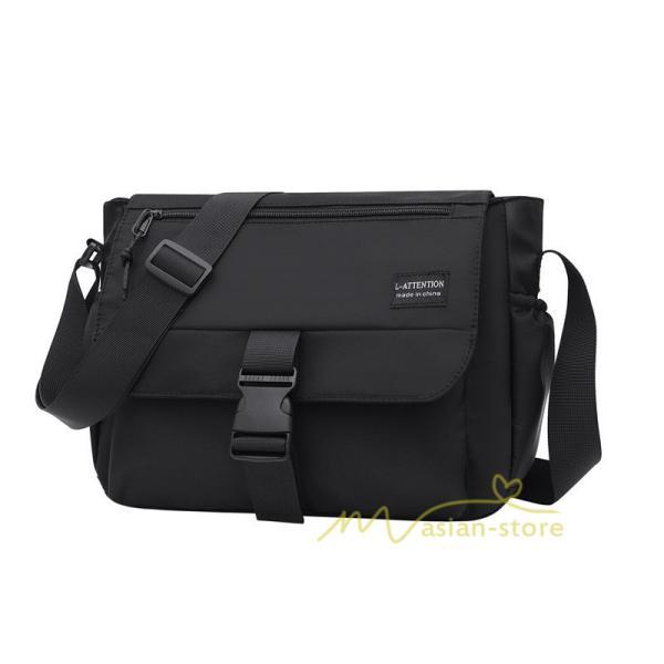 メンズバッグ | ショルダーバッグ メンズ 斜めがけ A4 かばん 2Wayバッグ メッセンジャーバッグ ナイロン 肩掛け 20代30代40代 上品 お出かけ 通勤通学 カジュアル トレンド