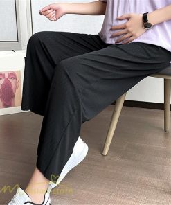 パンツ レギンス | マタニティ パンツ レディース 着痩せ 上品 マタニティウェア ローウエスト ワイドパンツ マタニティパンツ 妊婦服 夏服 薄手 サマーパンツ お出かけ 9分丈 夏