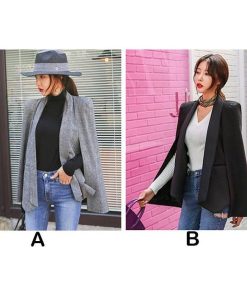 コート・ジャケット | 即日発送ポンチョコート マント ビジネスカジュアルウェア テーラードジャケット グレンチェック フォーマル レディース エレガント S XL L M 千鳥柄 長袖