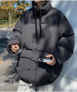 ダウンジャケット | 中綿コート メンズ ダウンコート 中綿 無地 シンプル フードなし カジュアル おしゆったり 厚手 暖かい スタンドカラー 冬 着回し 上品 秋 カッコウイイ コーデ