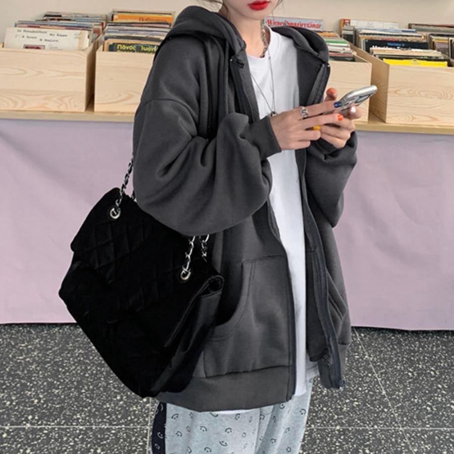 パーカ | 裏起毛 スウェットパーカー レディース