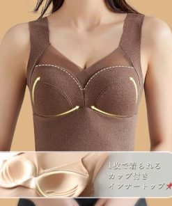 キャミソール | 発熱タンクトップ レディース 保温防寒