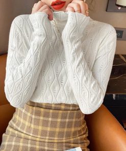 ニット・セーター | ハイネックニットトップス レディース秋冬