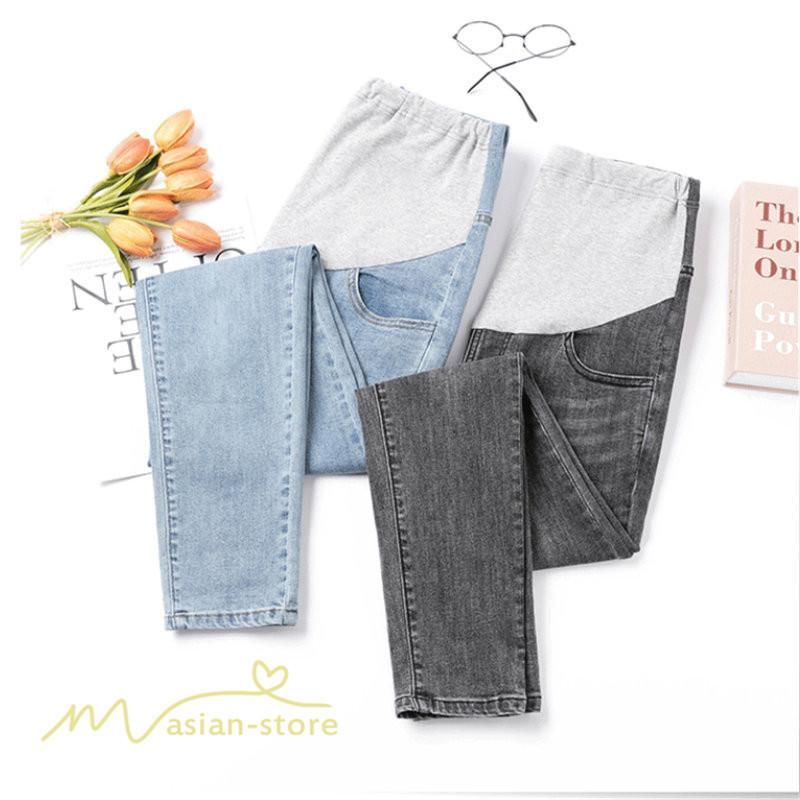 パンツ レギンス | マタニティ パンツ レディース ボトムス デニムパンツ ジーンズ デニム テーパードパンツ マタニティパンツ ロングパンツ 大きいサイズ ウエスト調整 春