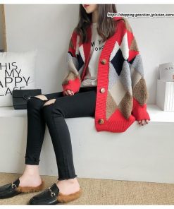 カーディガン | ニットレディース アウター ニットアウター 羽織り フロントボタン ボリューム感 大きめ ゆったり 20代30代 ミドル ゆるシルエット