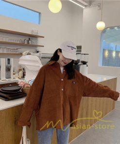 在庫ある | シャツ レディース ロングシャツ 秋服 長袖 トップス コーデュロ イシャツ 羽織り カーディガン 2 Way 20代30代40代 ゆったり 大きめ 通学通勤 体型カバー