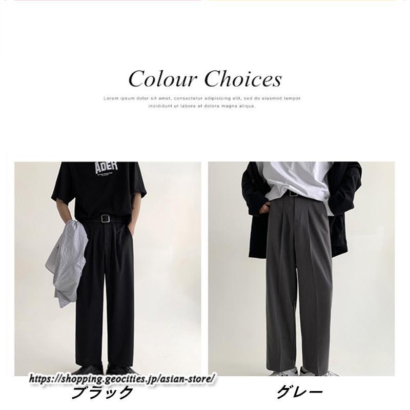 スラックス | パンツ ビジネスパンツ ワイドパンツ 無地 20代 30代 メンズ ゆったり 春 秋 冬 薄手 カジュアル 40代 オフィス フォーマル 50代 大きいサイズ