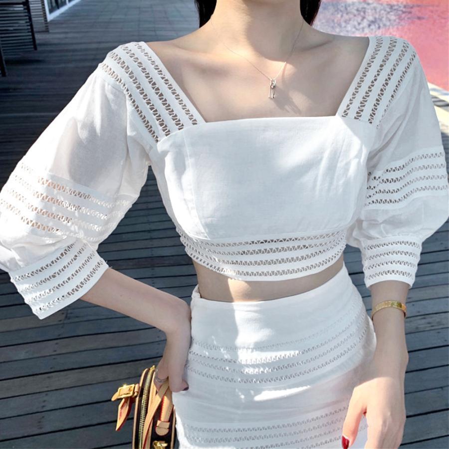 セットアップ | レディース スカート 白韓国