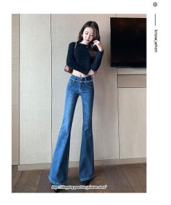 チノ・テーパード・ジョガー・スキニーパン | デニム レディース デニムパンツ パンツ スキニーデニム フレアパンツ ハイウエスト 着痩せ カジュアル 美脚 送料無料 カジュアル 秋冬 おしゃれ お出かけ