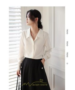 シャツ・ブラウス | ブラウス レディース シャツ きれいめ 40代 春夏 秋 長袖 着痩せ オシャレ 韓国風 大人 30代 50代 40代 就活 OL 母 オフィス ママ ビジネス 通勤
