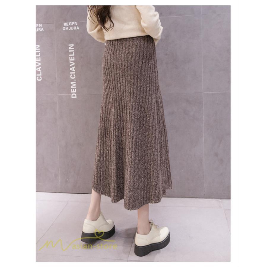 スカート | マタニティ秋 冬 ニット コーデ ロング丈 Aラインマタニティウェア 産前 産後 ゆったり ウエスト調整 きれいめ ハイウエスト 上品