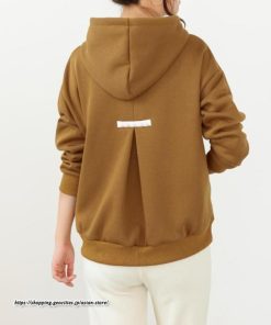 パーカー | バックパール プルオーバー 長袖 バックタック トレーナー レディース フェイクパール ゆったり フード付き 裏起毛 防風 厚手 防寒 秋冬 あったか