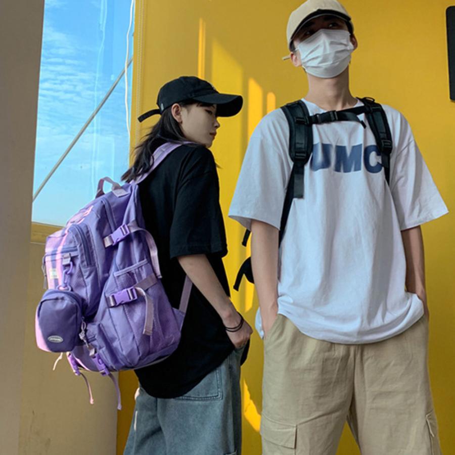 リュック | リュックサック 男女兼用 ポーチ付き通学