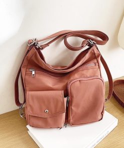 ショルダーバッグ | ナイロン無地 大容量