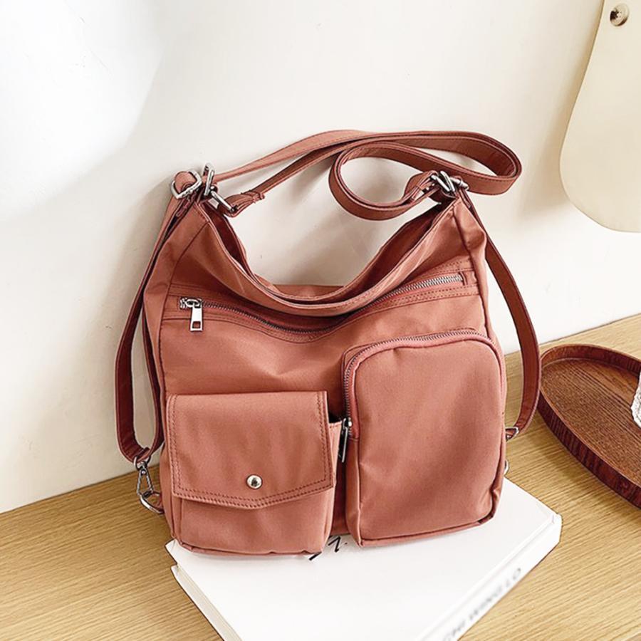 ショルダーバッグ | ナイロン無地 大容量