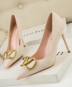 パンプス | ハイヒール 黒 ブラック ベージュ つや消し ヒール レディース ピンヒール ポインテッドトゥ セクシー 可愛い 高め OL 6センチ9.5センチ 通勤 女性