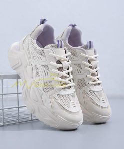 スニーカー | レディース 白 ダッドレディース 厚底 身長アップ ランニングシューズ 通気 厚底シューズ 厚底ダッドスニーカー 軽量 美脚 歩きやすい