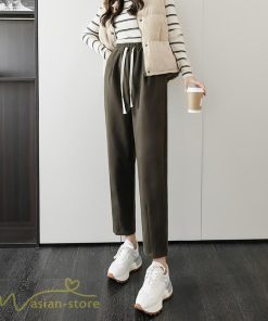 チノ・テーパード・ジョガー・スキニーパン | パンツ レディース テーパードパンツ 秋 冬 新作 ビジネスパンツ ロング丈 ラシャ 秋冬コーデ ウエストゴム カジュアル スウェットパンツ 着痩せ 通勤 通学