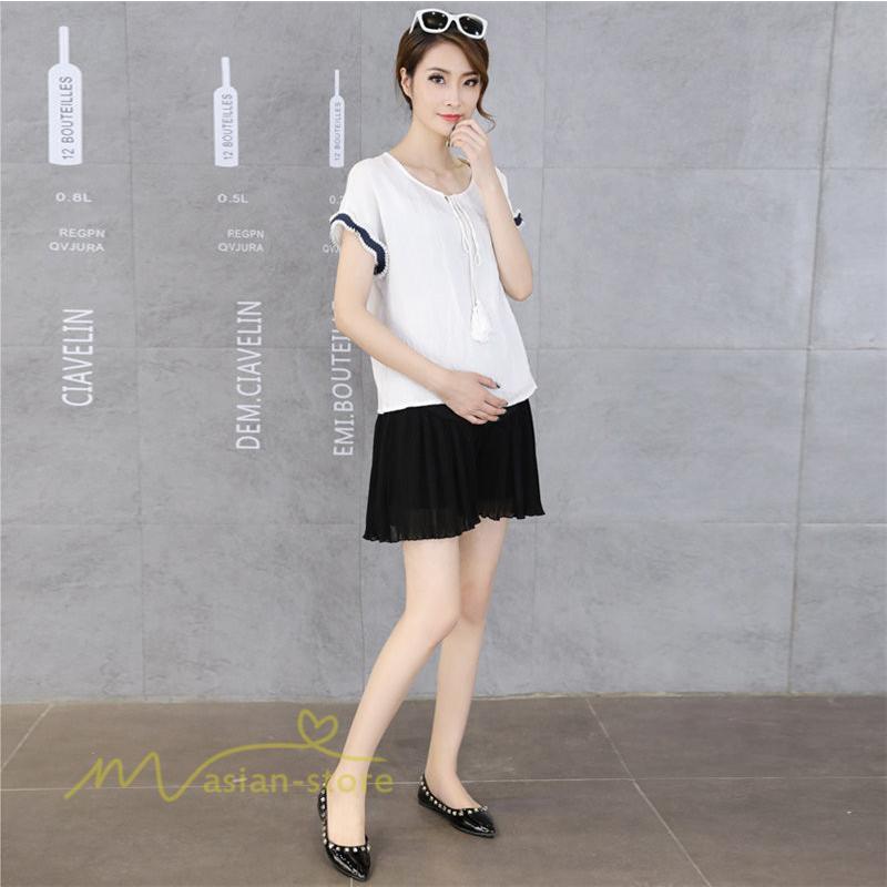 ショートパンツ | パンツ マタニティパンツ ハットパンツ マタニティウェア 可愛い ショート丈 夏 サマーパンツ 着痩せ マタニティウェア ソフト ウエスト調整 上品 ゆったり