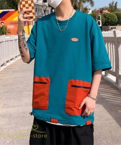 Tシャツ | Tシャツ メンズ カットソー ゆったり 半袖 20代 カジュアル おしゃれ ポケット 体型カバー 半袖tシャツ 大きいサイズ ギフト プレゼント 30代 シンプル 40代