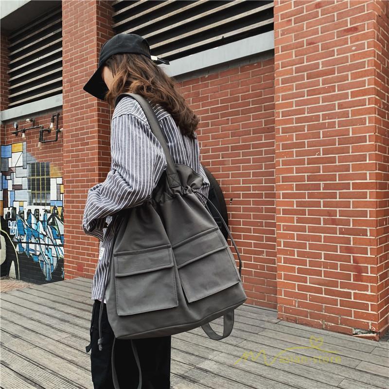 女性用バッグ | トートバッグ 帆布 キャンバスバッグ レディース 手提げ 大容量 かばん エコバッグ 巾着タイプ 肩掛けバッグ 大きめ おしゃれ 通学 通勤バッグ 軽い カジュアル