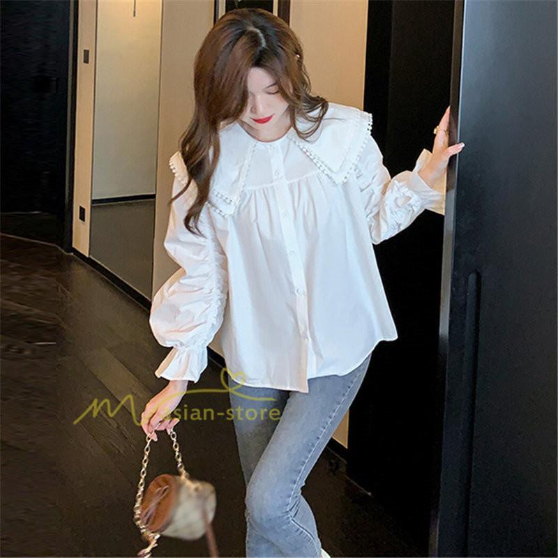 シャツ・ブラウス | ブラウス シャツ レディース 40代 上品 ブラウス きれいめ 通勤 OL ビジネス ゆったり 韓国ファッション カジュアル 2022 20代30代 夏物 着回し お出かけ 激売れ