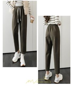 チノ・テーパード・ジョガー・スキニーパン | テーパードパンツ ストレッチ 30代 40代 レディース 楽ちん ウエストゴム 体型カバー オフィス お出掛け 20代 脚長 送料無料 10代 ロング 美脚