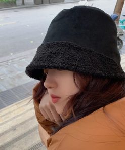 帽子 | バケットハット ボア スエード調 帽子