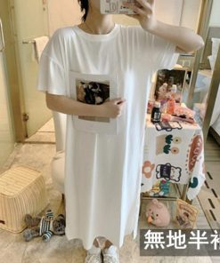 マキシ | ワンピース 半袖 長袖 レディース 秋物 夏服 Tシャツワンピース ロングTシャツ ミモレ丈 五分袖 ルームウェア 20代30代40代 ロングワンピース ストレート