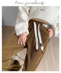 チノ・テーパード・ジョガー・スキニーパン | パンツ テーパードパンツ レディース 秋 冬 ロング丈 おしゃれ 着痩せ ウエストゴム 通勤 通学 スウェットパンツ ボトムス 韓国風 ロングパンツ 秋冬コーデ